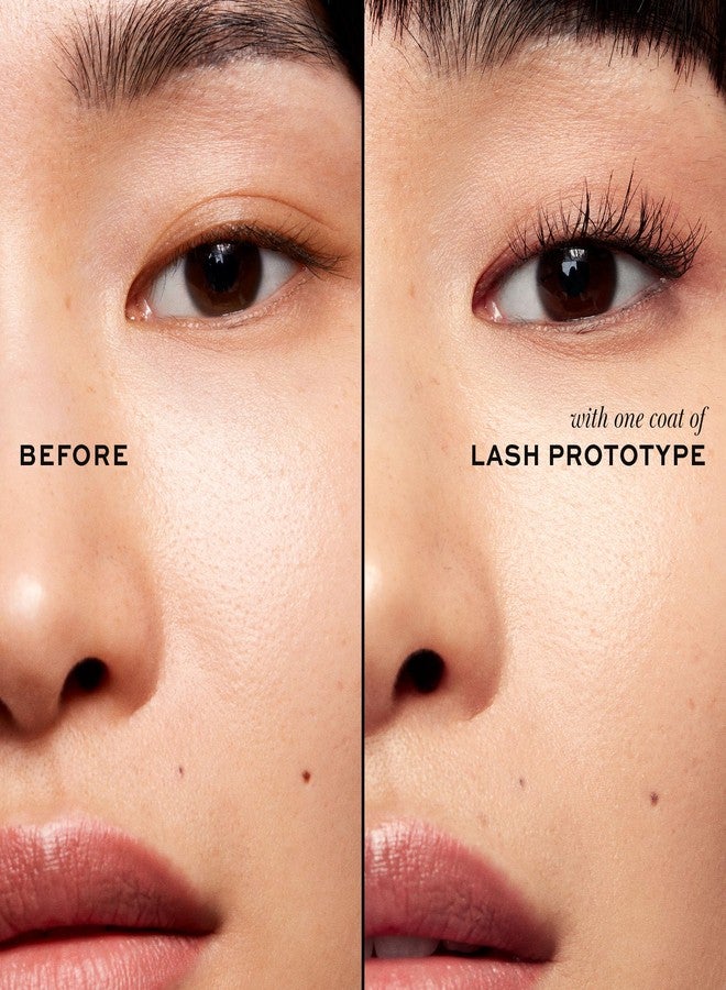 MAKE Beauty Lash Prototype, Volumizing Lengthening Mascara. Washable Formula for Volume and Length. Buildable, Non-Clumping, Black Mascara for Short Thin Lashes - Image 2